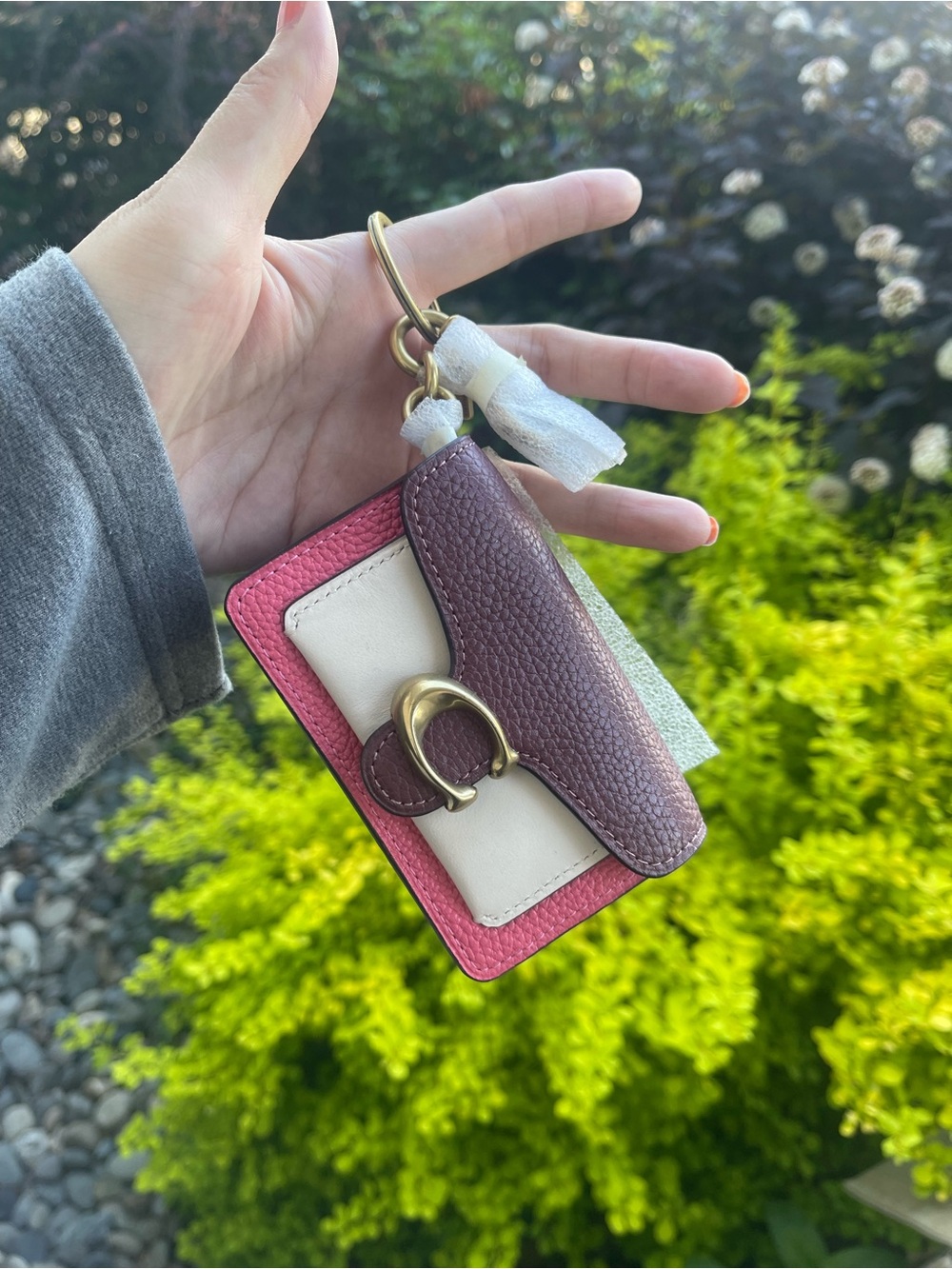 Coach Retail Mini Tabby Bag Charm